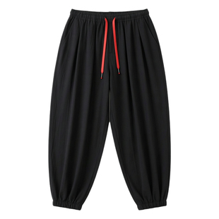 Chinese-style loose harem pants for men 中国风男士宽松哈伦裤