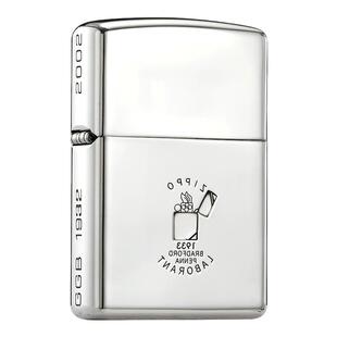 zippo打火机纯银盔甲机GGB创始人-18k男士高档礼物收藏级煤油防风