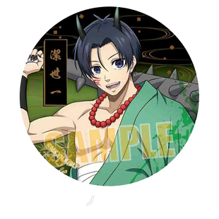 现货Bellhouse蓝色禁区蓝色监狱吧唧蓝锁周边百鬼夜行徽章盲抽