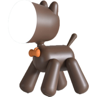 可爱小狗卧室床头看书小夜灯充电式婴儿童喂奶哺乳睡眠护眼不插电