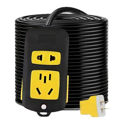 大功率插座电缆线国标软电线工程2芯2.546平方护套线户外防水线