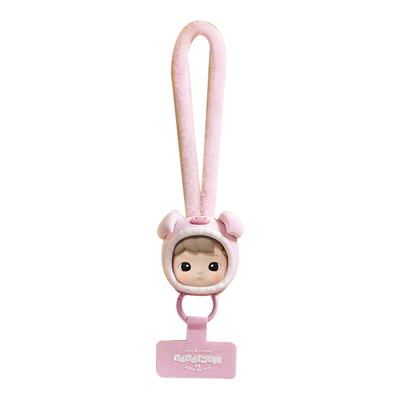 泡泡玛特动物贴贴手机挂绳