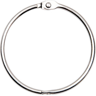 不锈钢浴帘挂环窗帘开口环活扣挂勾扣环罗马杆圈大号金属浴帘挂钩