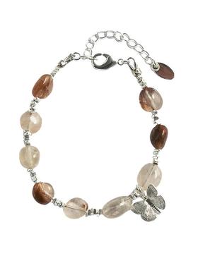 【自营】VITARING手链女碎银子金发晶蝴蝶手环小众设计情人节礼物