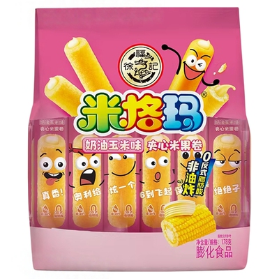 徐福记米果卷米格玛膨化零食