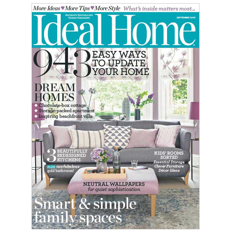 【订阅】IdealHome理想家居英国英文原版居家生活设计杂志年订13期 B090