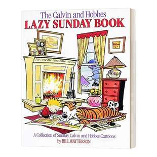 英文原版 The Calvin and Hobbes Lazy Sunday Book 卡尔文和霍布斯的懒惰星期天 英文版 进口英语原版书籍