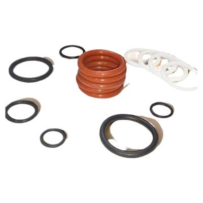 广东现货红黑白硅胶O型圈密封圈