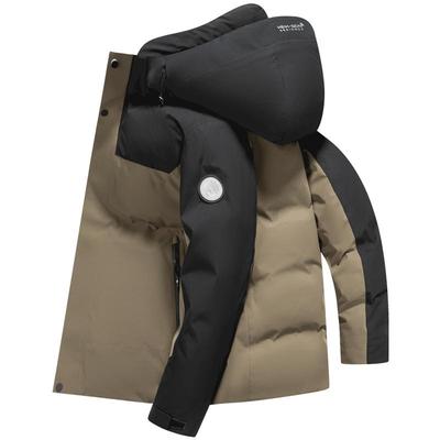 罗蒙连帽日常常规款羽绒服