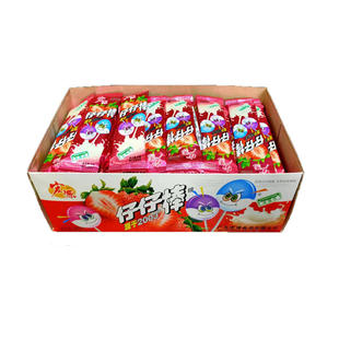 宏源仔仔棒糖果棒棒糖童年怀旧散装零食小吃水果味混合味