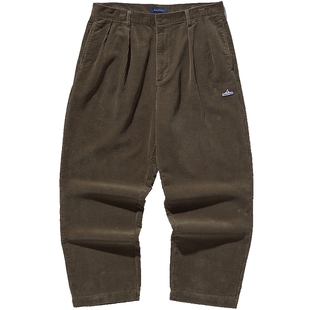 【官方正品】nautica 白帆日系中性灯芯绒复古休闲裤JPPW4404