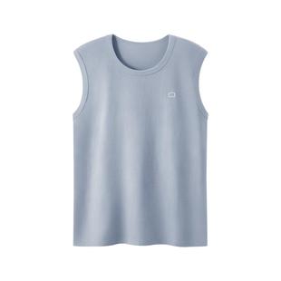 蕉内棉棉301Home家居服男士无缝背心宽肩上衣老头衫大码纯棉睡衣