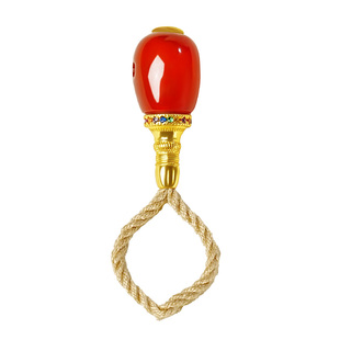 宫里上新三通文玩配饰手串单珠diy配件饰品天然玛瑙配珠珠子隔珠