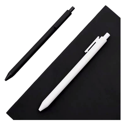 kaco书源简约黑白纯色中性笔