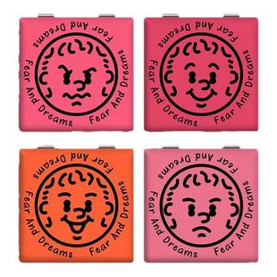 Eason陈奕迅周边FNDS大头仔表情包便携小镜随身带diy折叠镜双面镜