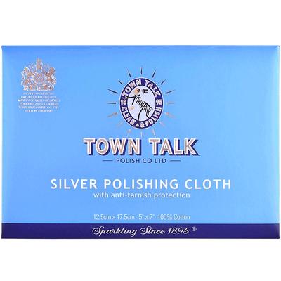 TownTalk英国泰通擦银布洗银水925纯银首饰清洁保养去氧化抛光布
