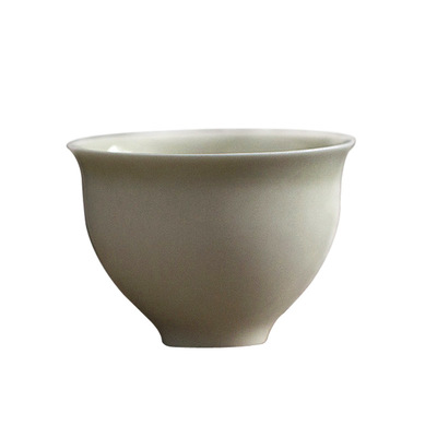 草木灰复古品茗杯茶盏陶瓷