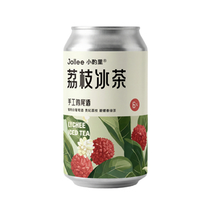 【新品上市】Jollee小酌里精酿鸡尾酒 荔枝冰茶初夏限定微醺果酒