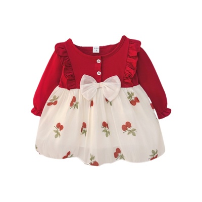 女童连衣裙春秋儿童婴儿公主裙