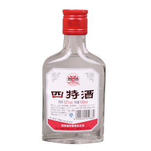2015年产 四特酒净爽小酒42度/52度100ml*6瓶/24瓶陈年老酒白酒