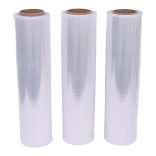 50cm宽度PE膜塑料保护薄膜拉伸膜缠绕膜单卷大卷工业保鲜膜包装膜