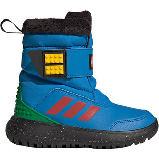 Adidas/阿迪达斯官方正品儿童休闲舒适加绒保暖耐磨雪地靴 GW4422