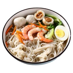 干鱼面福建福州连江特产小吃黄岐鱼面手工面渔家鱼丝面海鲜面条