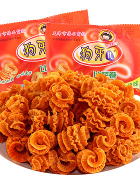 狗牙儿比萨卷膨化儿时怀旧小吃
