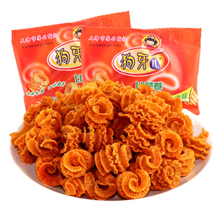 狗牙儿比萨卷儿时怀旧校园办公室好吃解馋锅巴八爪烧零食休闲膨化