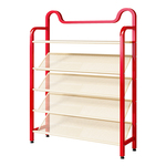 儿童鞋架多层家用门口2026新款多巴胺铁艺入户门简易收纳小窄鞋柜