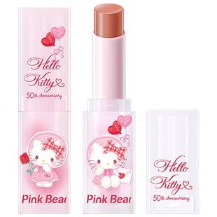 pinkbear皮可熊口红hellokitty唇釉kitty联名唇泥礼盒s01学生唇膏