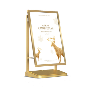 户外防风展示牌门口招聘广告牌立式落地支架kt板展架立牌展示架