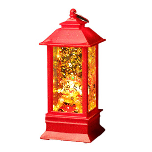 新年摆件财神灯批发2026新款创意氛围装饰灯春节喜庆红色发光摆件