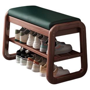 实木换鞋凳门口家用入户玄关极窄进门可坐鞋柜高级感小尺寸穿鞋凳