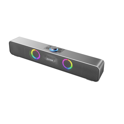 智能蓝牙音响车载大音量高音质双喇叭台式电脑重低音炮氛围灯音箱