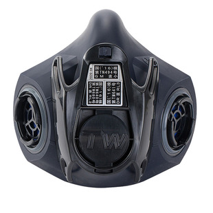 日本原装进口重松口罩TW02S化工柔软硅胶防护半面具电焊油漆粉尘