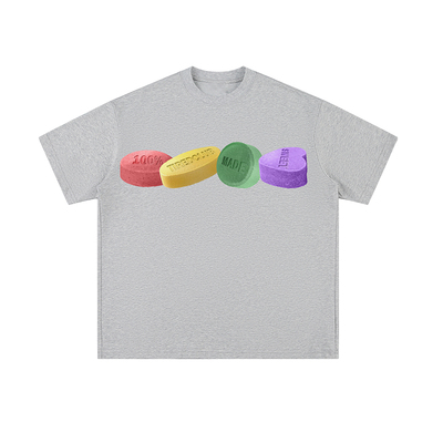 TIRED宽松潮流短袖T恤