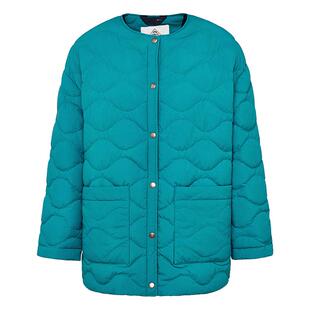 Pyrenex 女士羽绒服法国鸭绒防水防风中长款羽绒外套 SIENNA