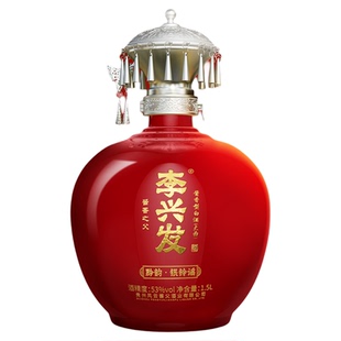 李兴发 黔韵·银铃谣酱香型白酒53度纯粮1.5L坛子珍藏文创送礼