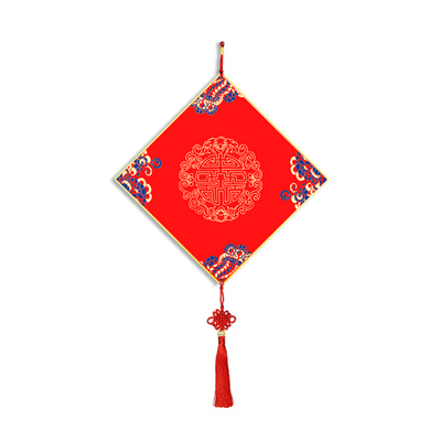 2026福卡宣纸卡纸万年红对联