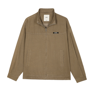 GWIT 美式复古重磅水洗做旧cargo春秋休闲潮牌夹克上衣工装外套男