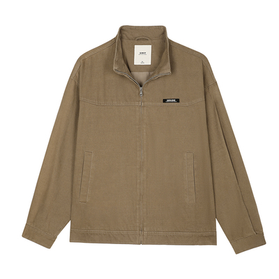 GWIT复古水洗做旧休闲工装外套