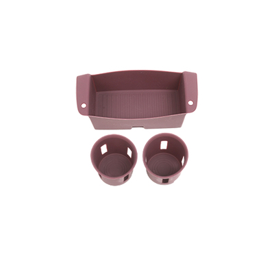 适用于岚图FREE+中控水杯垫储物硅胶垫岚图free+无线充储物盒垫