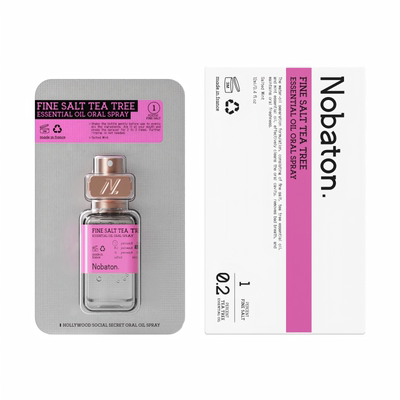 Nobaton诺巴顿农场进口粉盐茶树精油口腔喷雾清润舒缓清新口喷