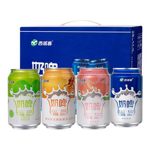 新疆西域春奶啤300ml罐装乳酸菌饮料网红夏日饮品非啤酒