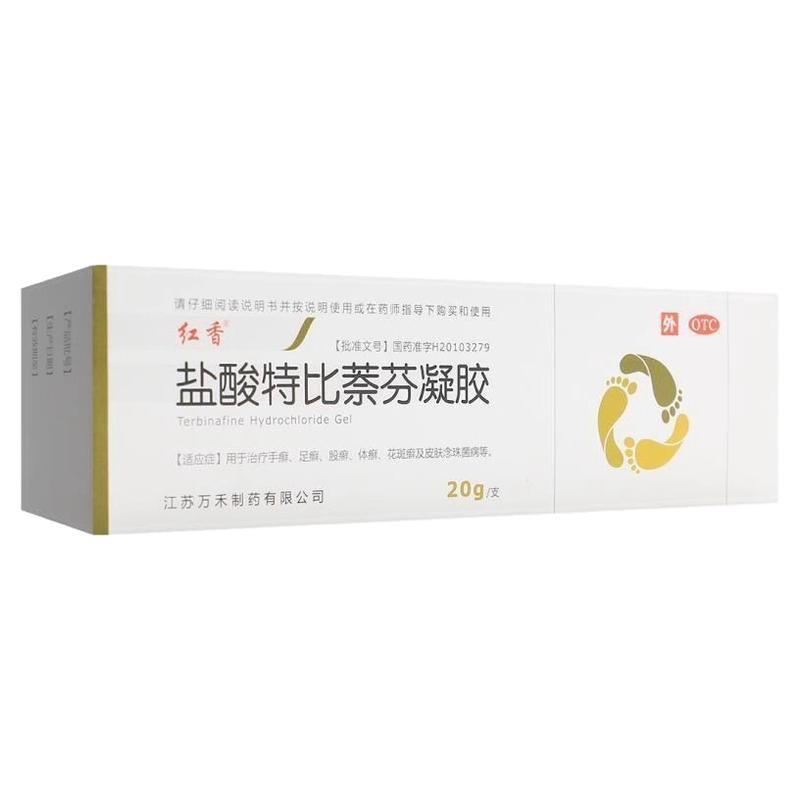 万禾 盐酸特比萘芬凝胶 20g*1支/盒