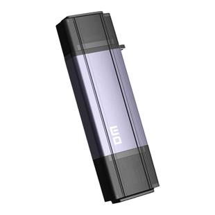 DM大迈双头读卡器type-c二合一安卓手机电脑otg读TF/sd多合一读卡