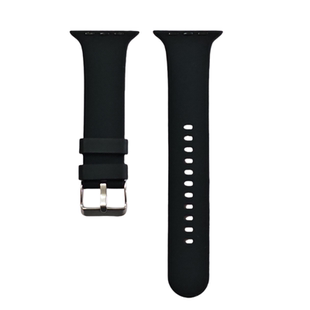 35/42/49mm表盘通用铁扣硅胶表带适配iwatch华强北及儿童手表表带