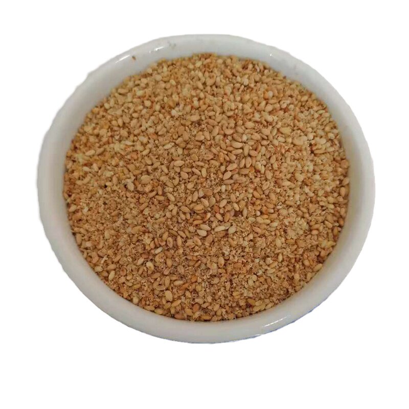 现炒现磨粗芝麻碎白芝麻粉干适合烧烤撒料500克包邮不好包退