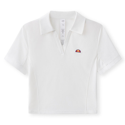 ellesse小贝壳女修身POLO短袖